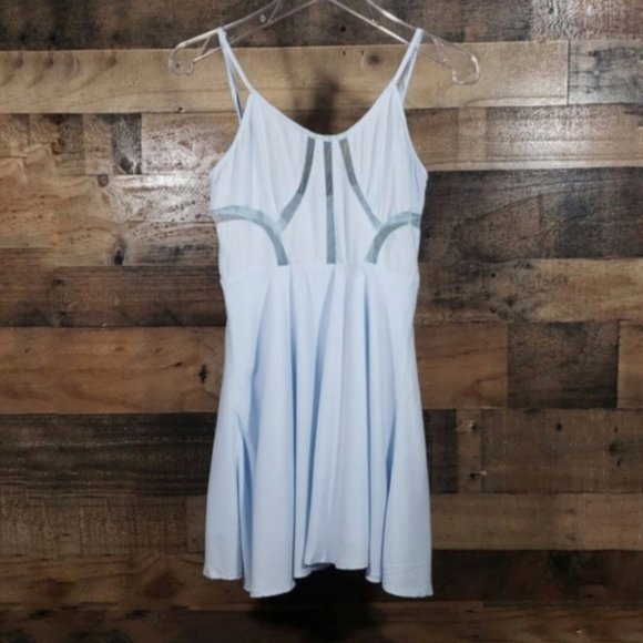 [TOBI] Skater Dress Baby Blue Small - Picture 3 of 8